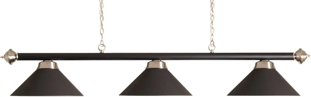 Buffalo Biljartlamp Stang 3 Kappen
