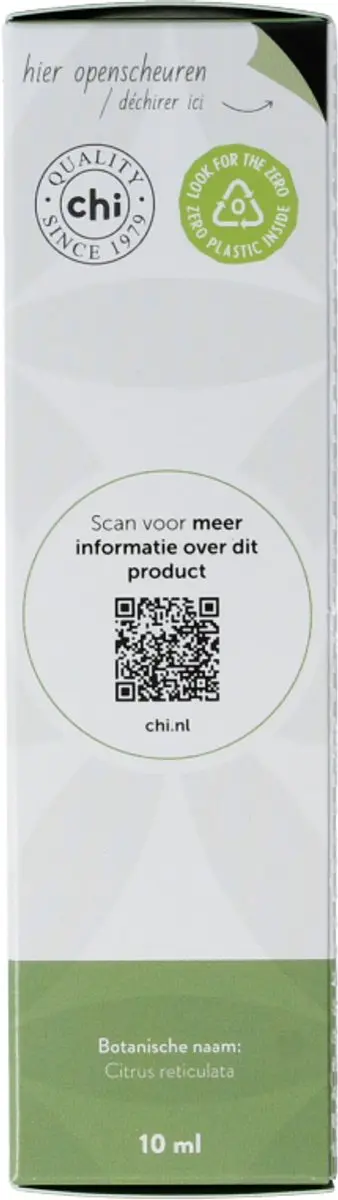 Chi Natural Life Mandarijn Rood 10ml - 10 Stuks