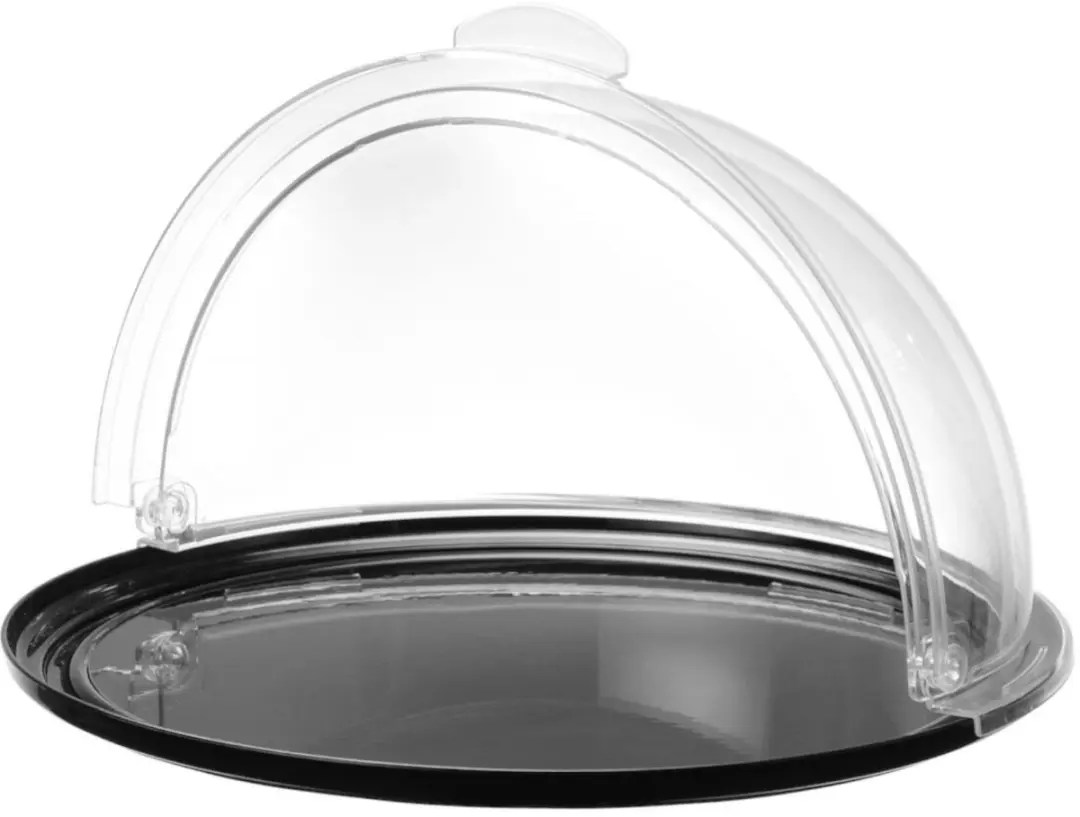Hendi Buffet Ronde Rolltop Taca 215mm - 203552 - Zwart/Transparant