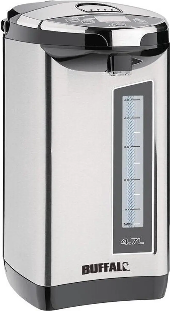 Buffalo HE154 Heetwaterdispenser 4,7L - Zilver
