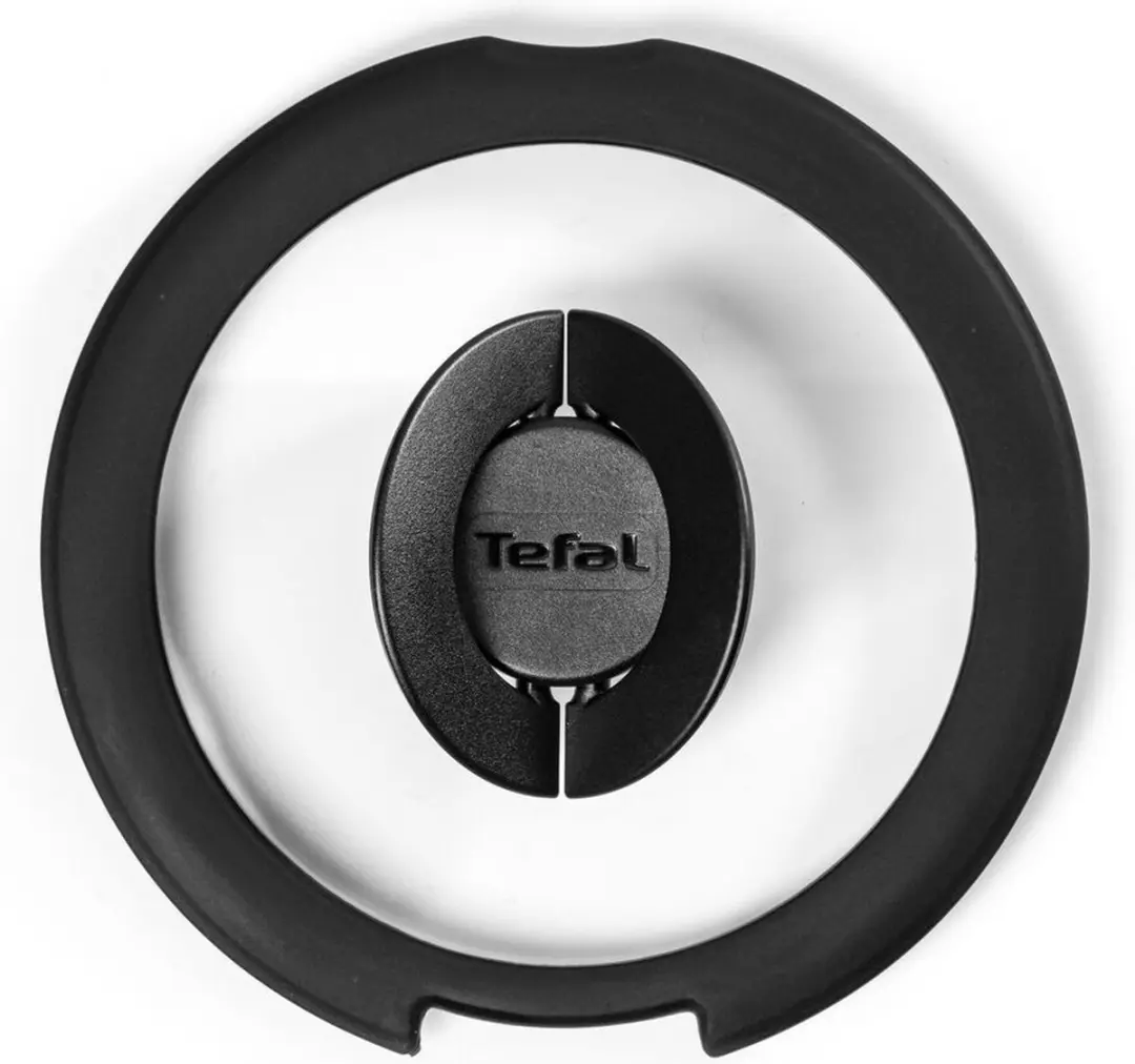 Tefal Ingenio Glazen Deksel L98467 - 3-delig - Zwart