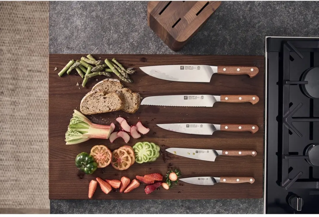 Zwilling Pro Wood Messenblok 6-delig - 5 Messen