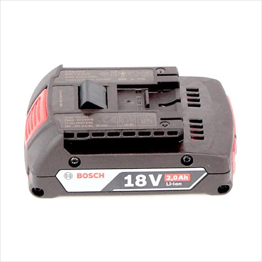 Bosch Professional Accuset GBA 2.0Ah GAL 1880 CV - 2x 2000mAh