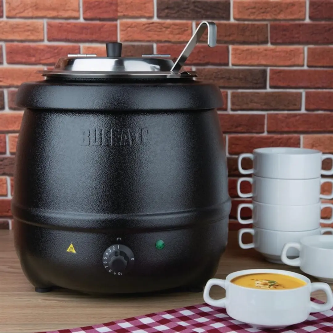 Buffalo Soepketel 10L - Zwart