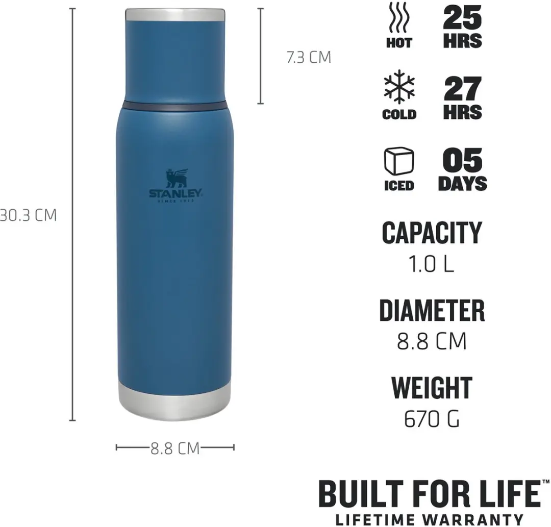 Stanley Adventure To-Go Thermosfles 1L - Abyss