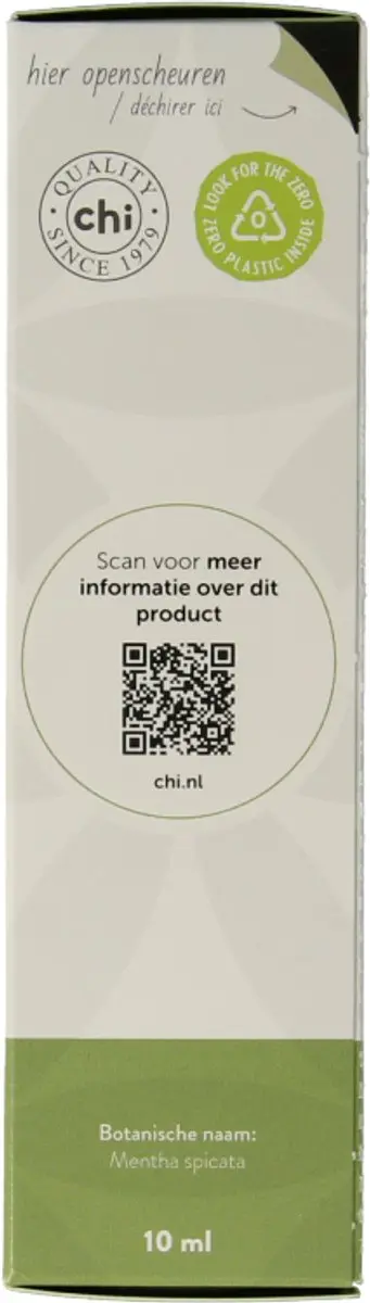 Chi Natural Life Kruizemunt Bio Essentiële Olie 10ml - 10 Stuks