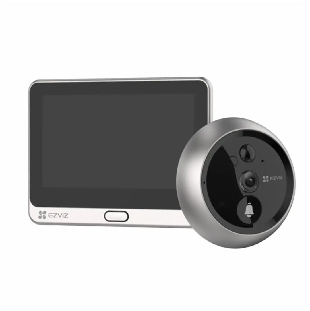 EZVIZ DP2 2K Video Deurbel - 2K Beeld - 166° Groothoek - Zwart