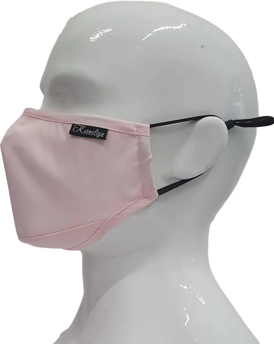Korneliya Face Mask Nagelstylist 3-laags - Roze