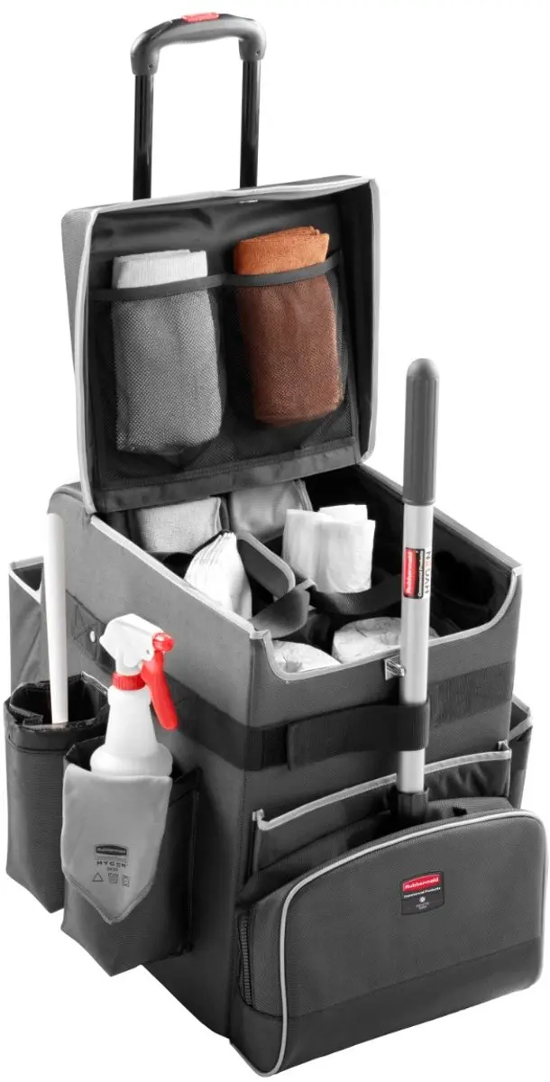 Rubbermaid Quick Cart CE891 Stoffen Schoonmaakwagen - 200ml - Grijs - afbeelding 6 van 6