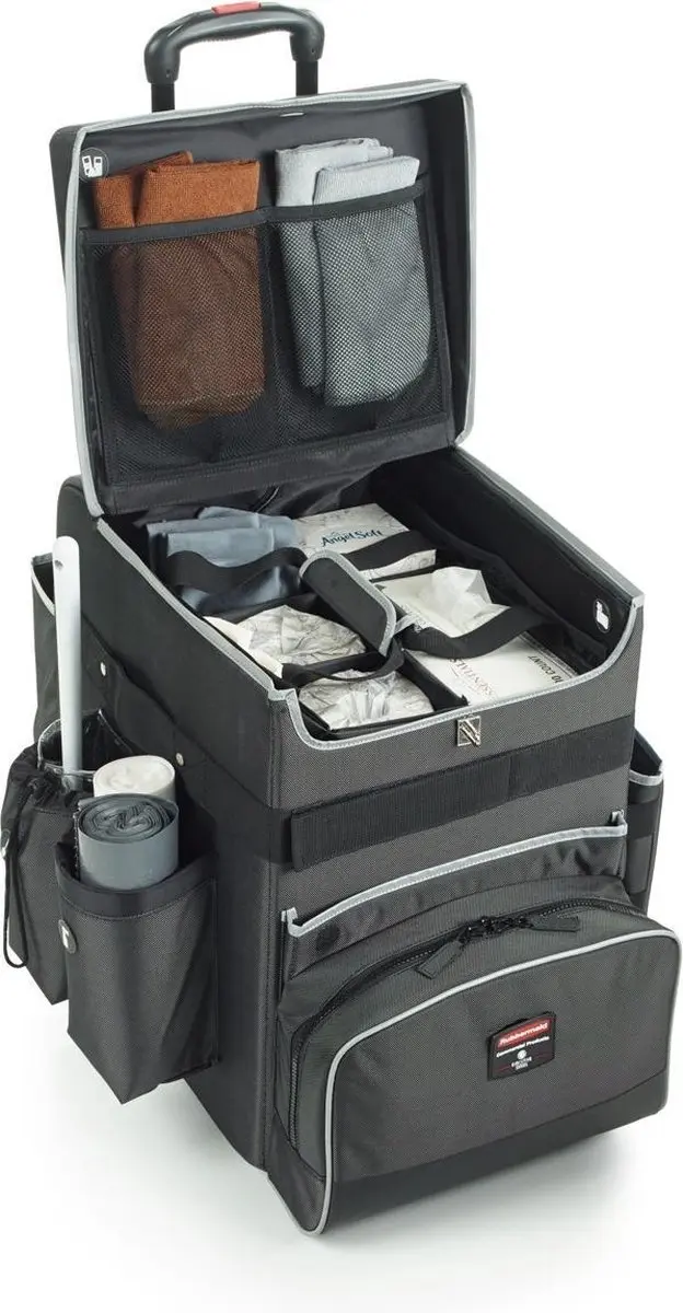 Rubbermaid Quick Cart CE891 Stoffen Schoonmaakwagen