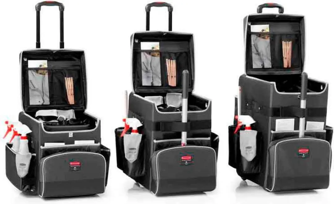 Rubbermaid Quick Cart CE891 Stoffen Schoonmaakwagen - 200ml - Grijs - afbeelding 4 van 6