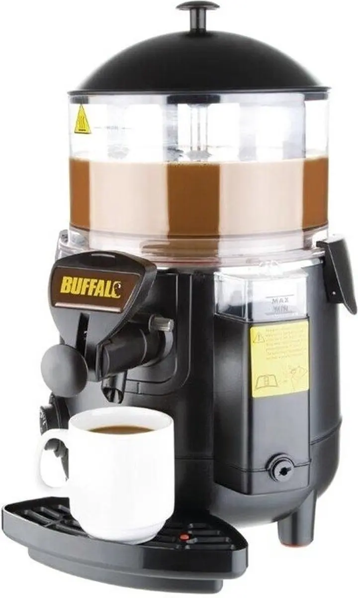 Buffalo CN219 Warme Chocolademelk Dispenser 5ltr - Zwart