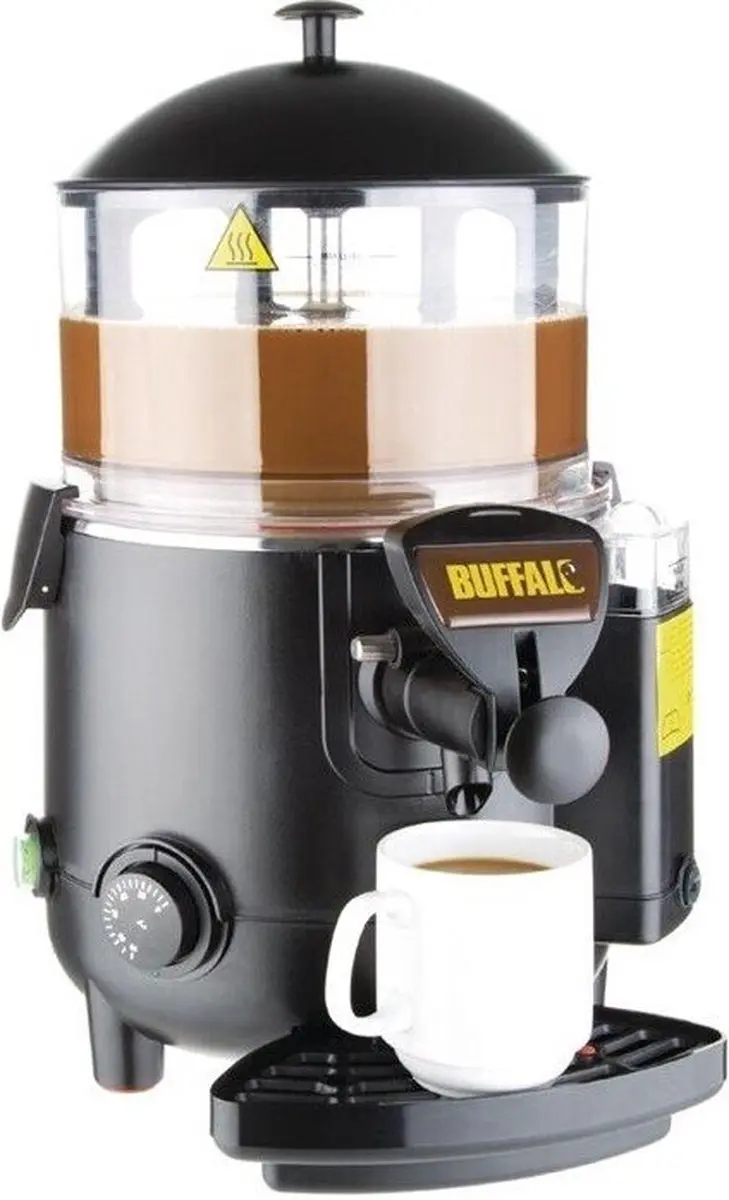 Buffalo CN219 Warme Chocolademelk Dispenser 5ltr - Zwart