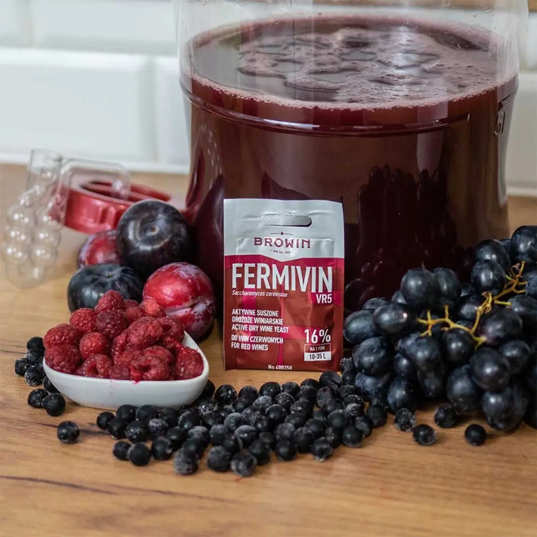 Browin Fermivin VR5 Wijngist 7g - Rood