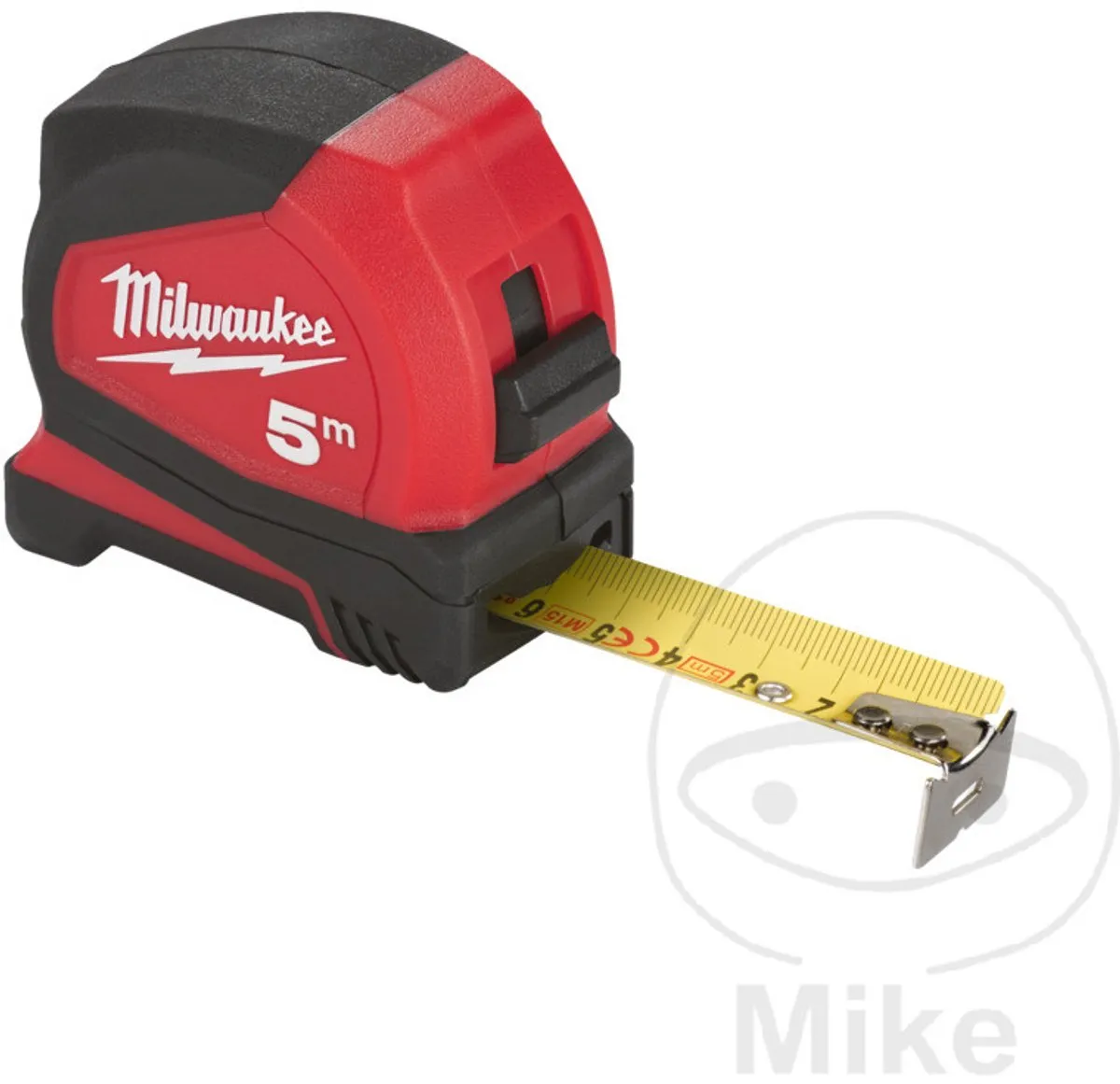 Milwaukee Rolbandmaat COMPACT 5m x 25mm - Zwart/Rood