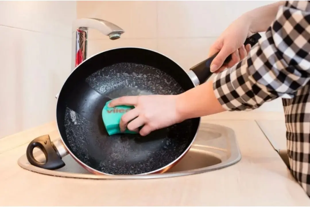 Vileda Pur Active Schoonmaakspons 9cm - 2 Stuks - Groen