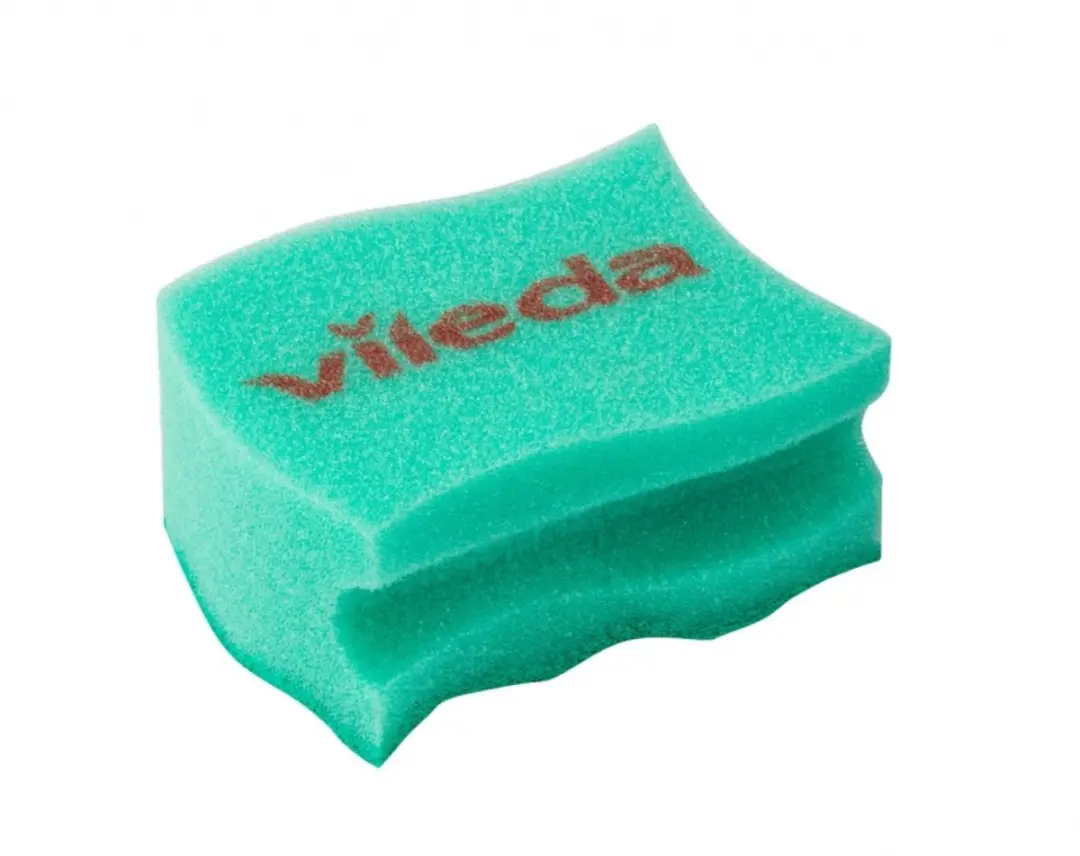 Vileda Pur Active Schoonmaakspons 9cm - 2 Stuks - Groen