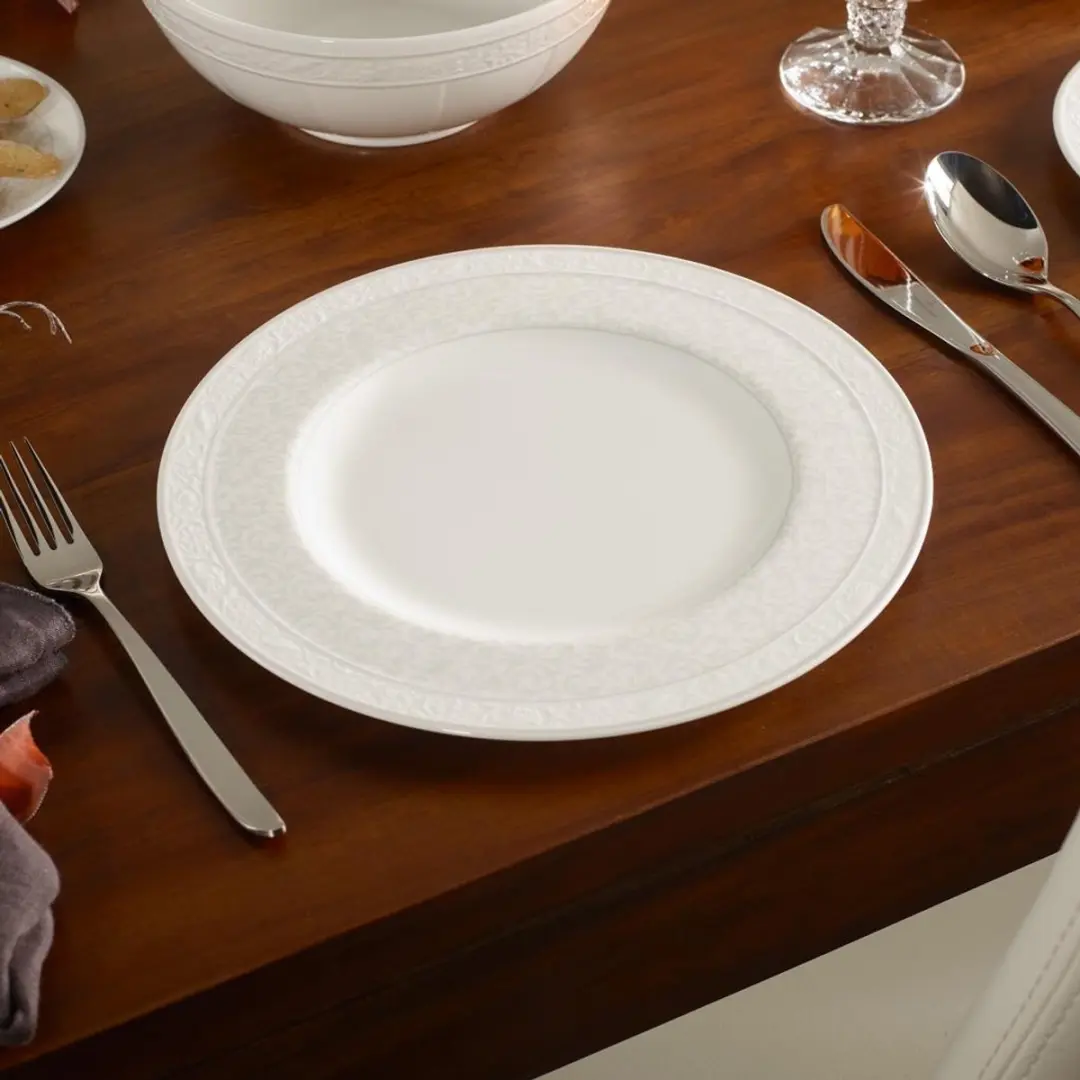 Villeroy & Boch Gray Pearl Speiseteller - Ø27,5cm - 6 Stuks