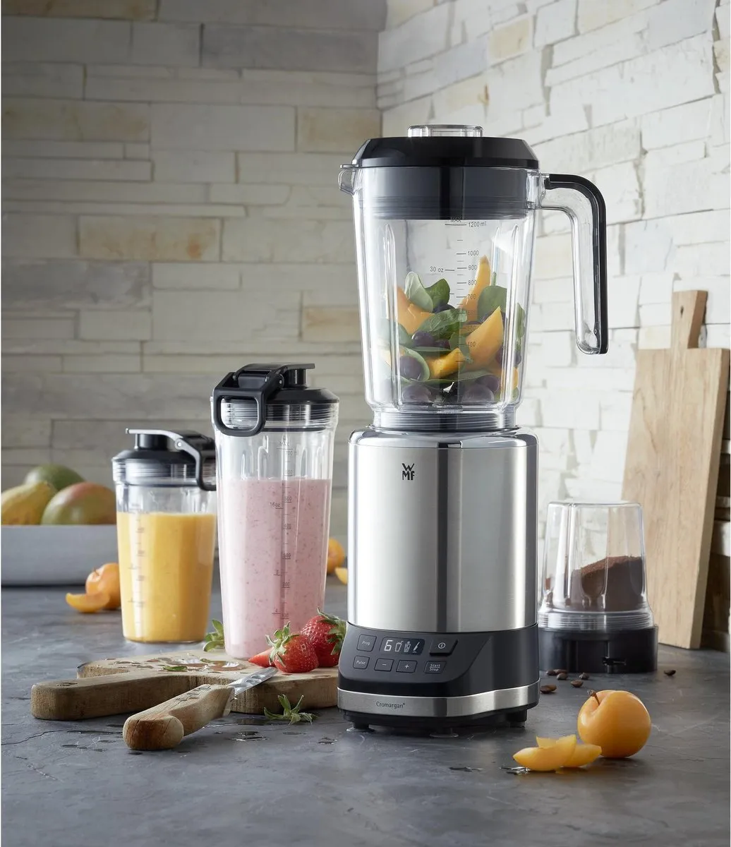 WMF KULT Pro Multifunctionele Blender 1200W - 6 Snelheden - RVS