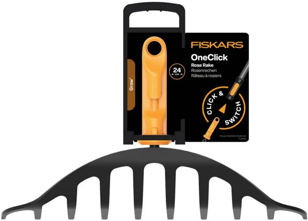 Fiskars QuikFit Hark 243mm - 1 Stuk
