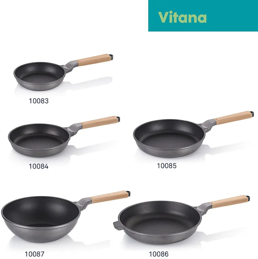 Kela Koekenpan 28cm Non-Stick Gerecycled Aluminium - Grijs