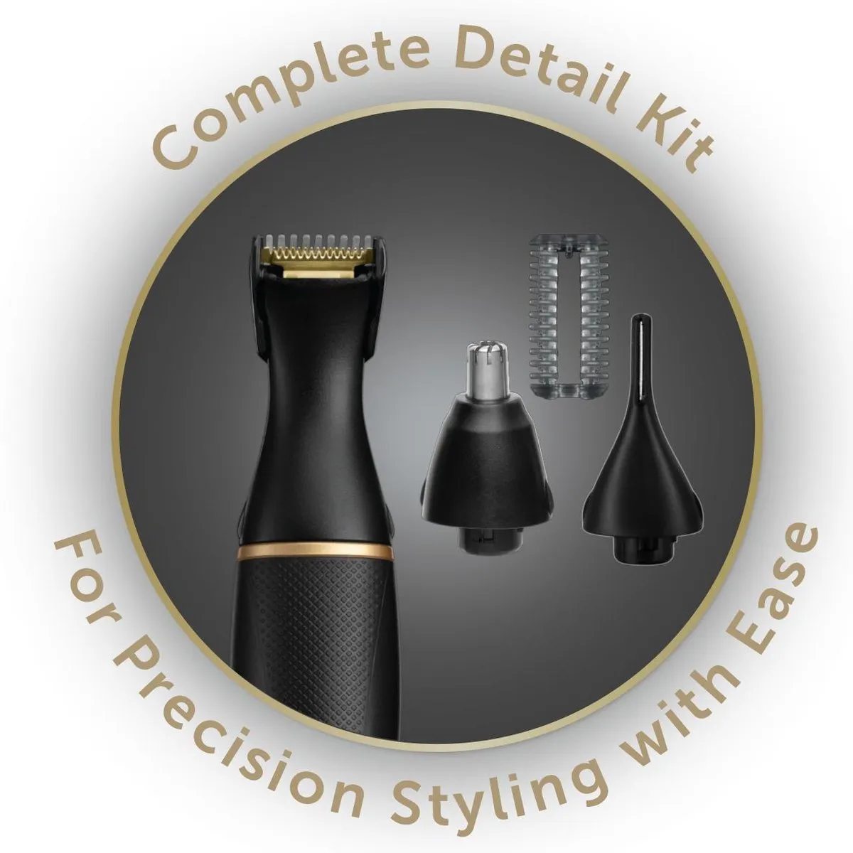 Remington T-Series NE7000 Trimmer - Neus/Oor/Wenkbrauw - Zwart