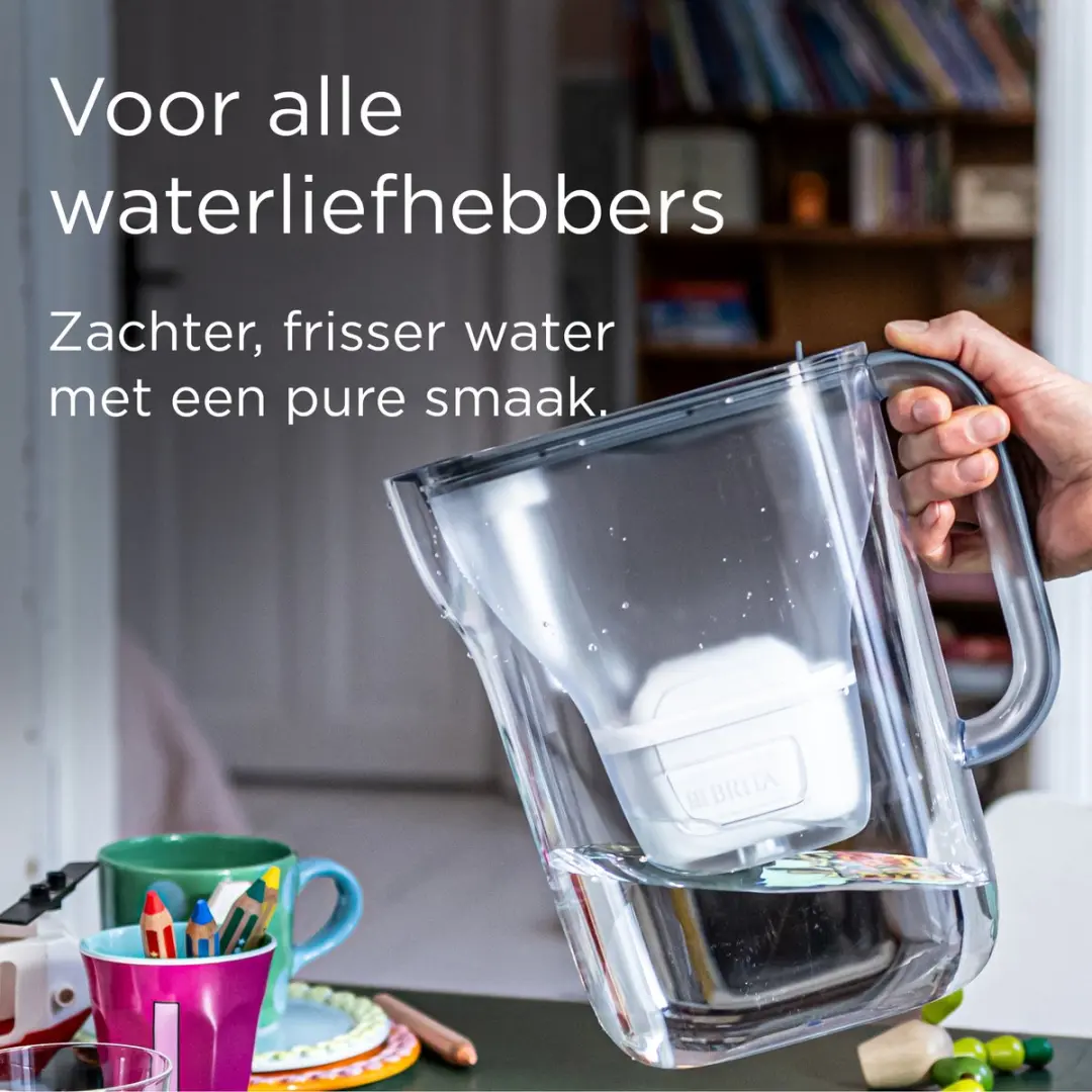 BRITA Waterfilterkan Style Essential XL 3,6L - Blauw - MAXTRA PRO