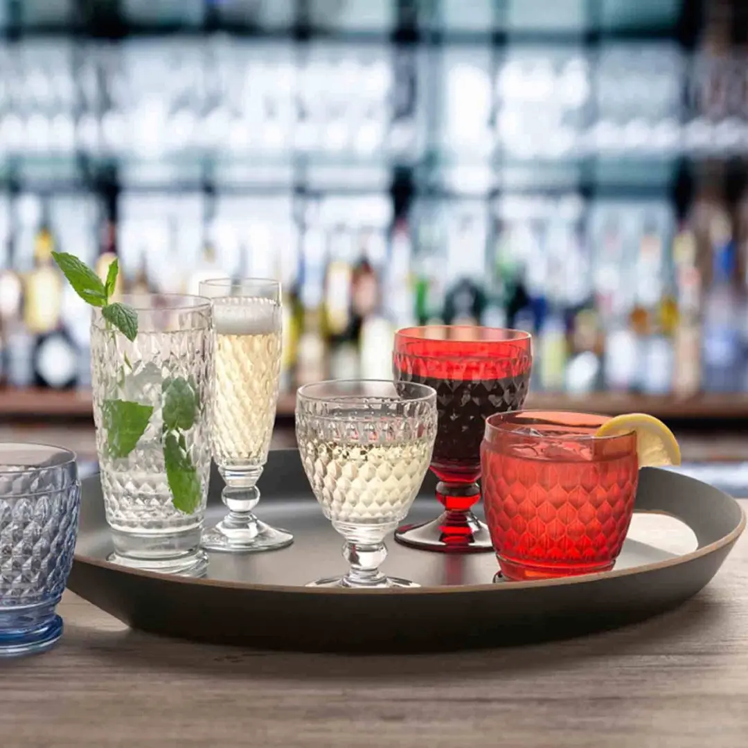 Villeroy & Boch Boston Champagnefluitjes Grijs - 4 Stuks