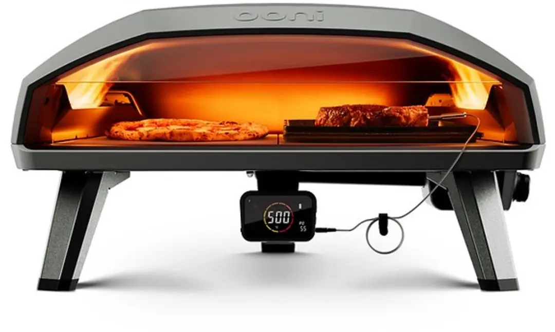 Ooni Koda 2 Max Pizzaoven - 30 Mbar - Zwart/Grijs