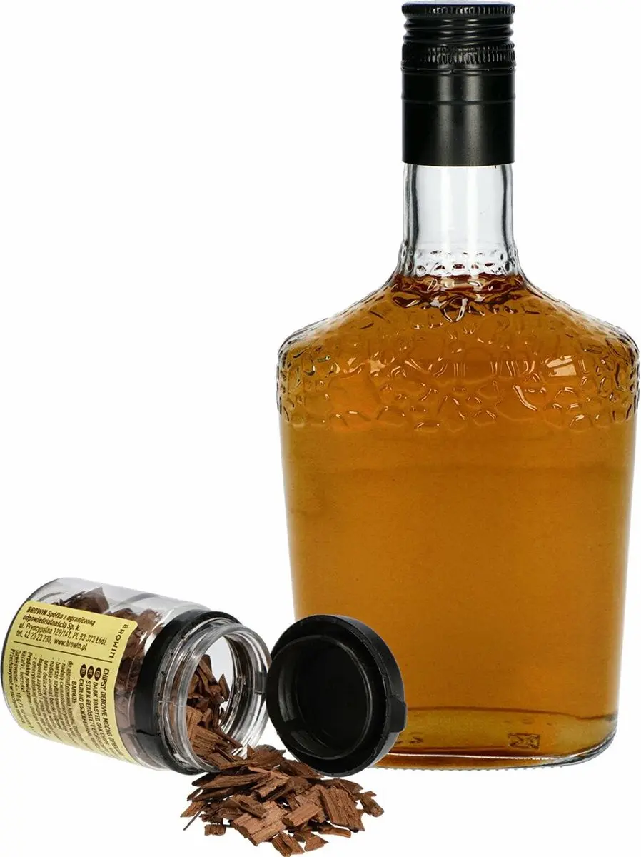 Browin Vanille Chips voor Alcohol - 20g - Donker Amber