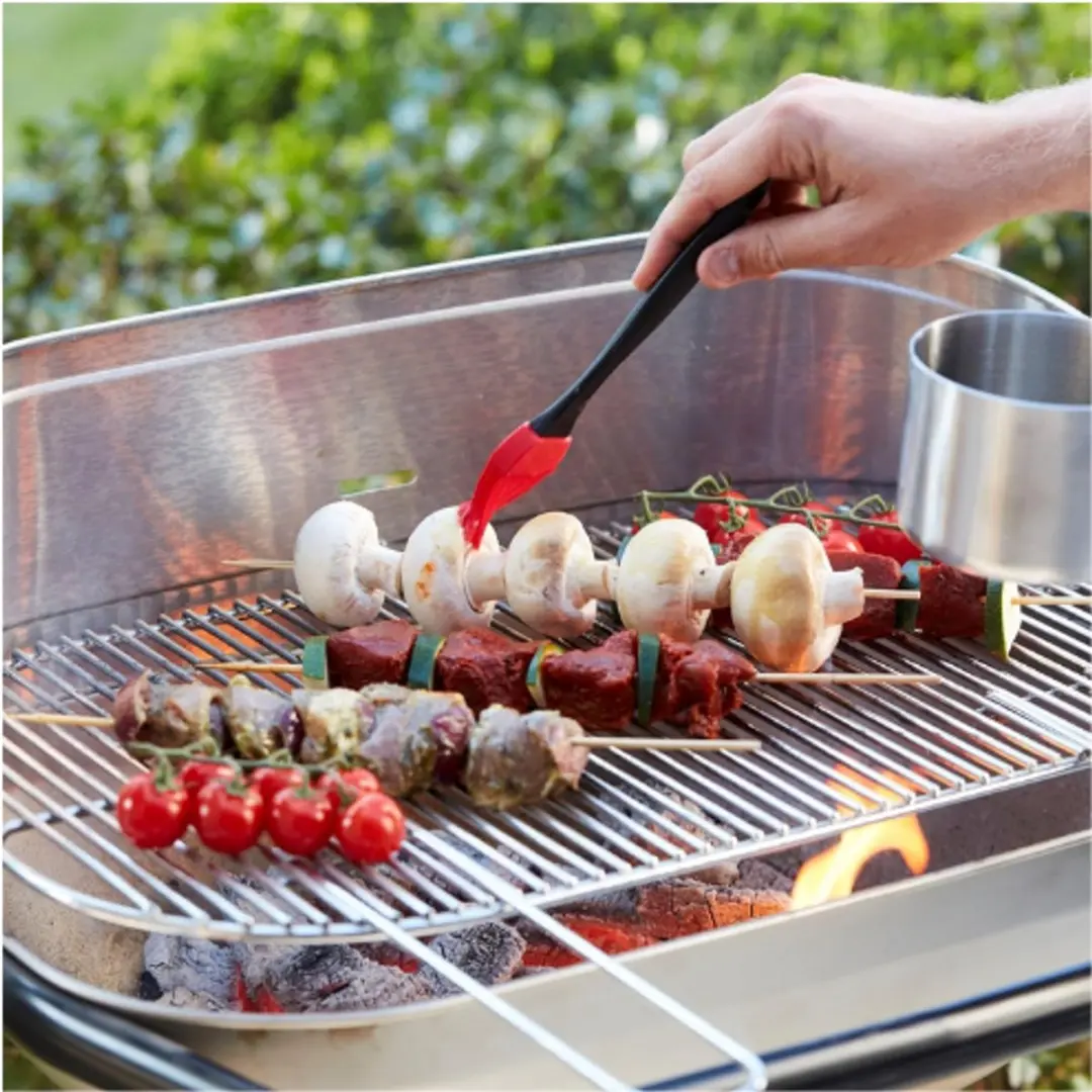 Barbecook Loewy 55 Houtskoolbarbecue RVS - 56x34cm - 4 Burgers