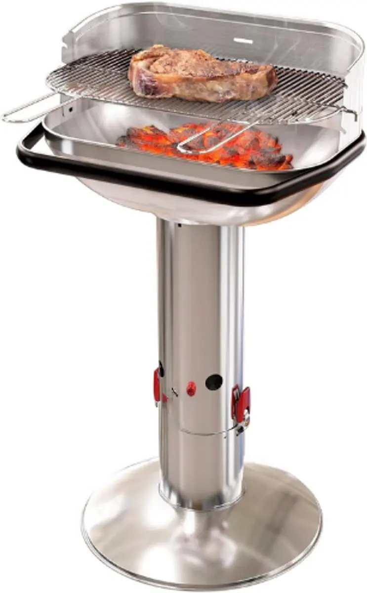 Barbecook Loewy 55 Houtskoolbarbecue RVS