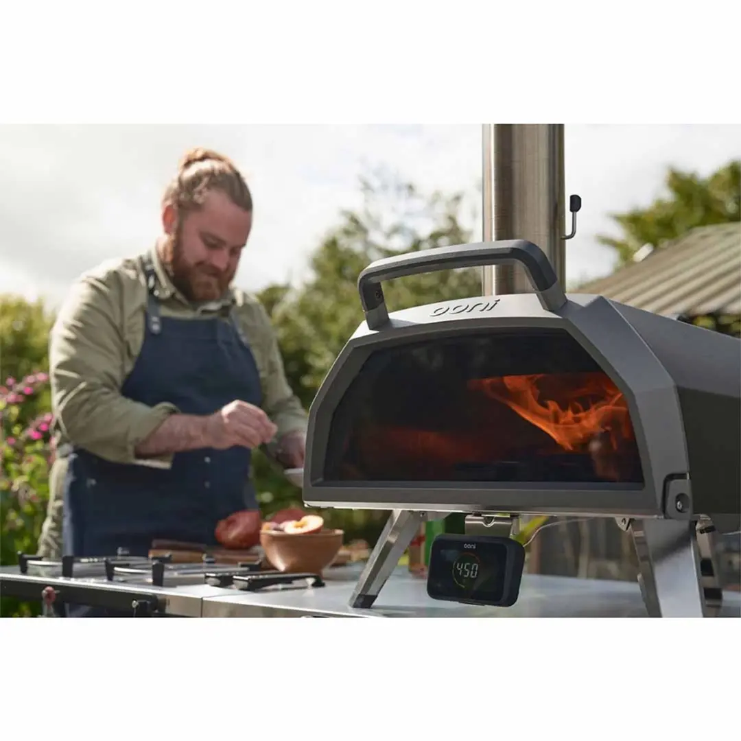 Ooni Karu 2 Pro Houtskool Pizzaoven 40cm - Silver/Black