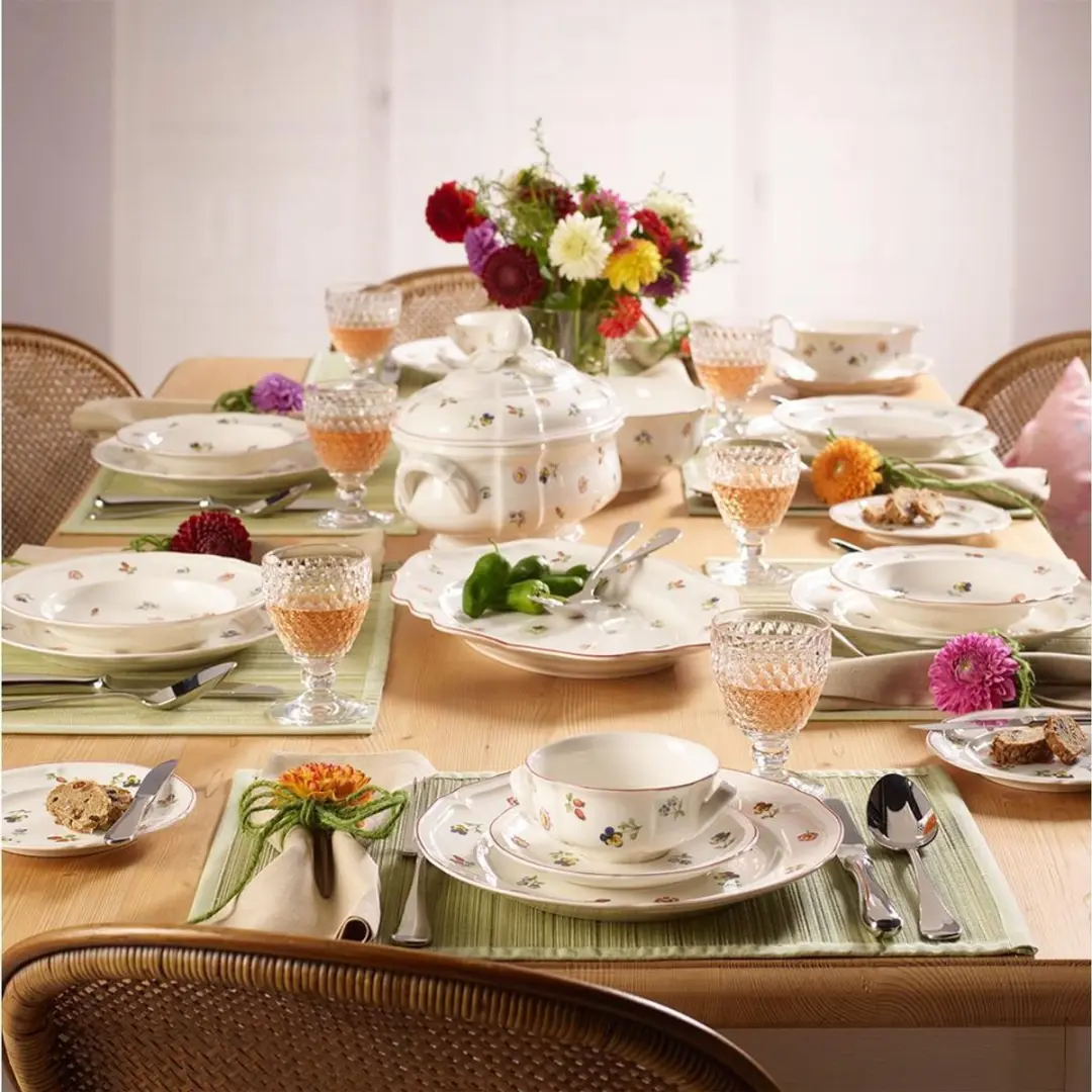 Villeroy & Boch Petite Fleur Set - 8-delig - Wit - afbeelding 6 van 6