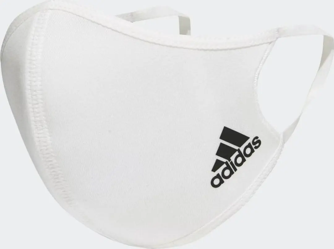 Adidas Face Cover 3 Stuks - Wit - M/L