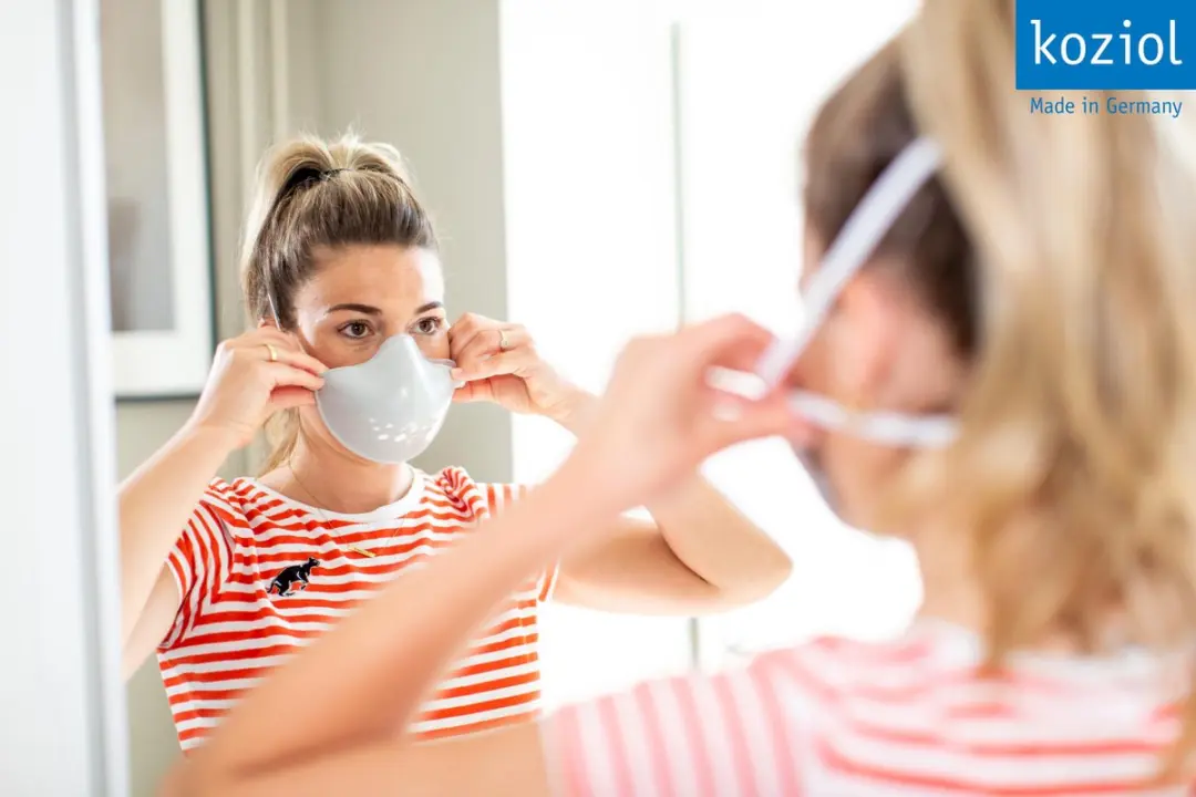 Koziol HI Community Mask Organic Pink - 31 Filters - afbeelding 2 van 6