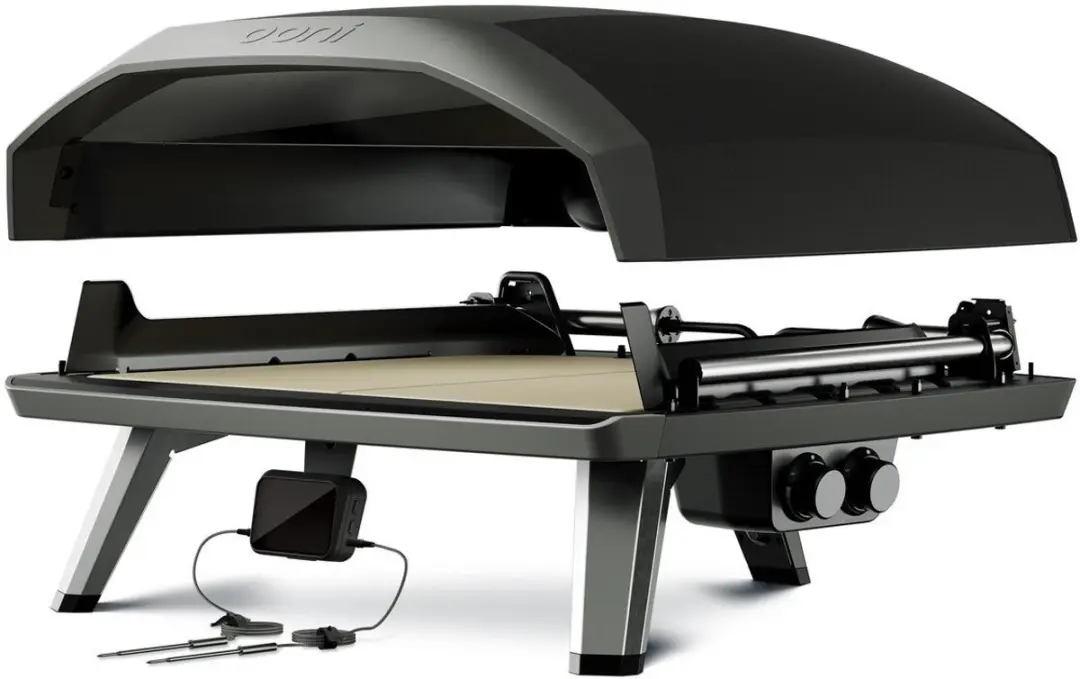 Ooni Koda 2 Max Gasgestookte Pizzaoven - 37 mbar - Zwart