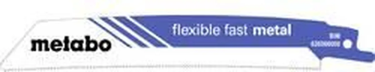 Metabo 626566000 Reciprozaagblad Flexible Fast Metal 150mm - 5 Stuks