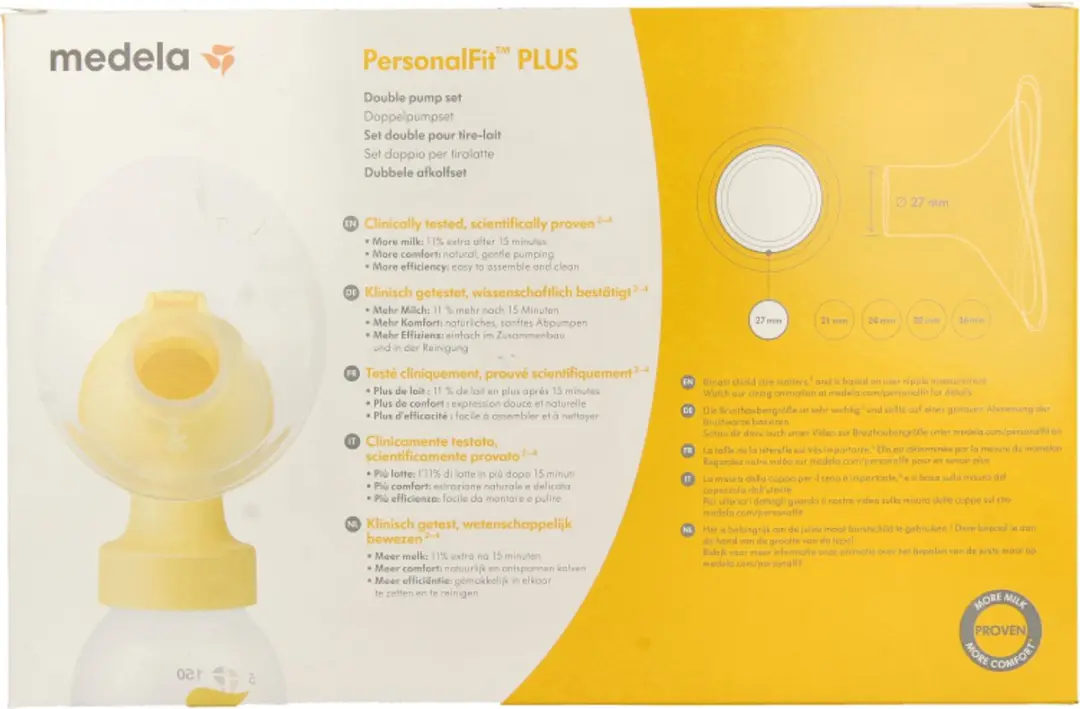 Medela Symphony Afkolfset Dubbel L