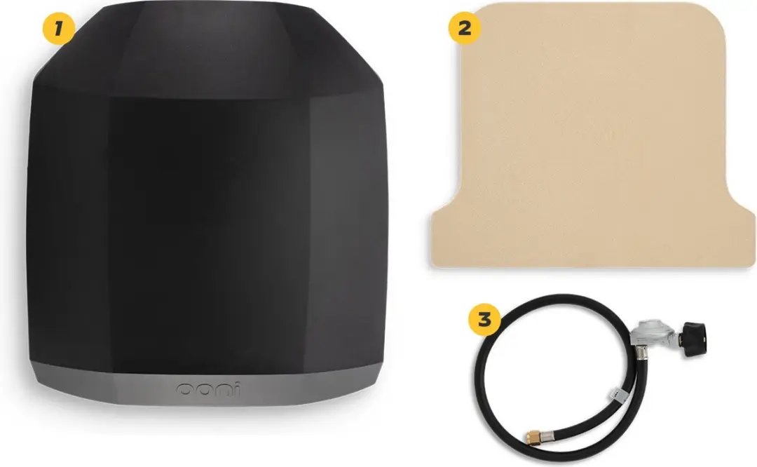 Ooni Koda 16 Gasgestookte Pizzaoven - 40cm - Zwart