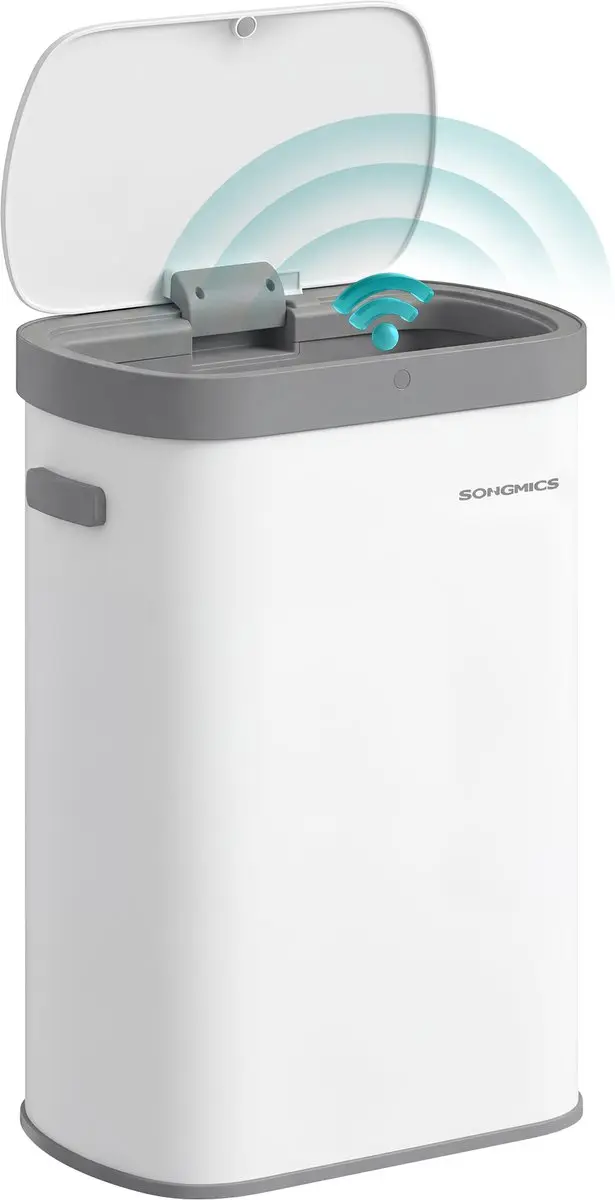 Songmics Automatische Prullenbak 50L