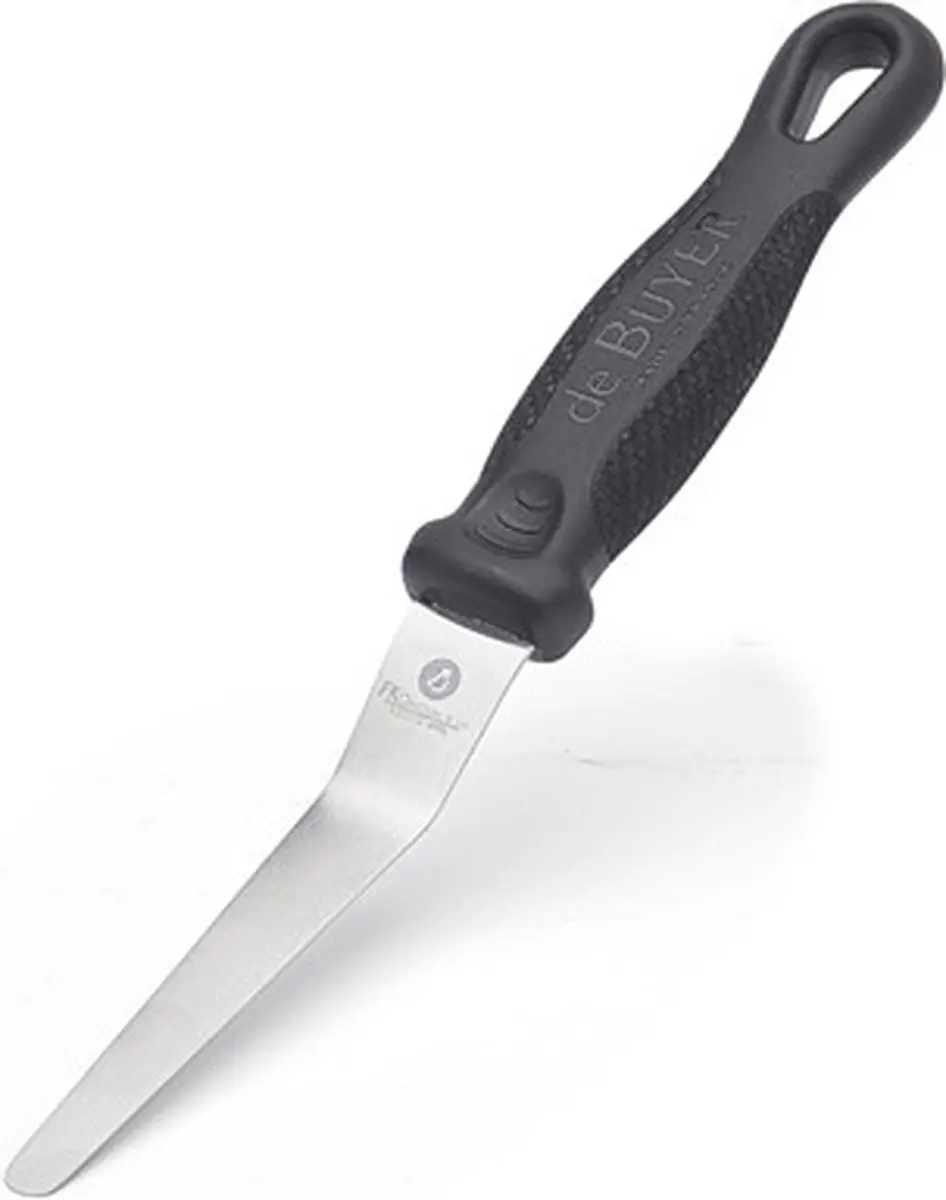 DeBuyer Mini Haakse Spatel 8cm