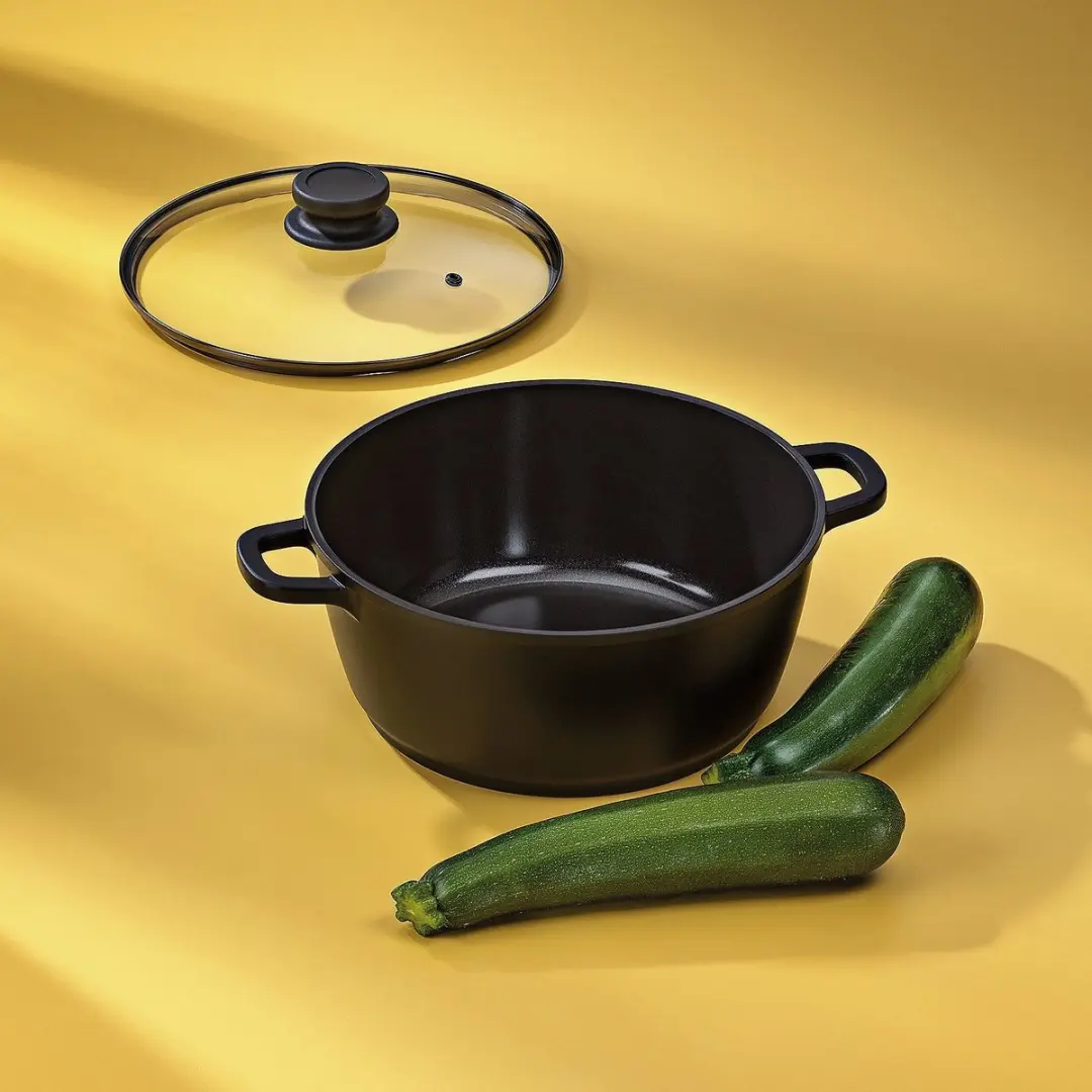 Kela Atura Kookpan 3.2L - Zwart - PFAS/PTFE-vrij