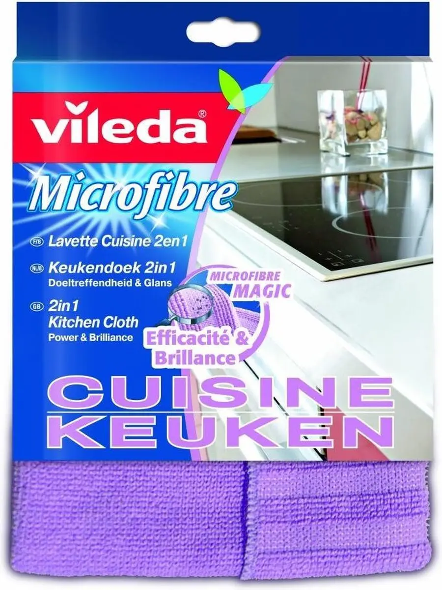 Vileda 2W1 Keukendoekje Power Zone