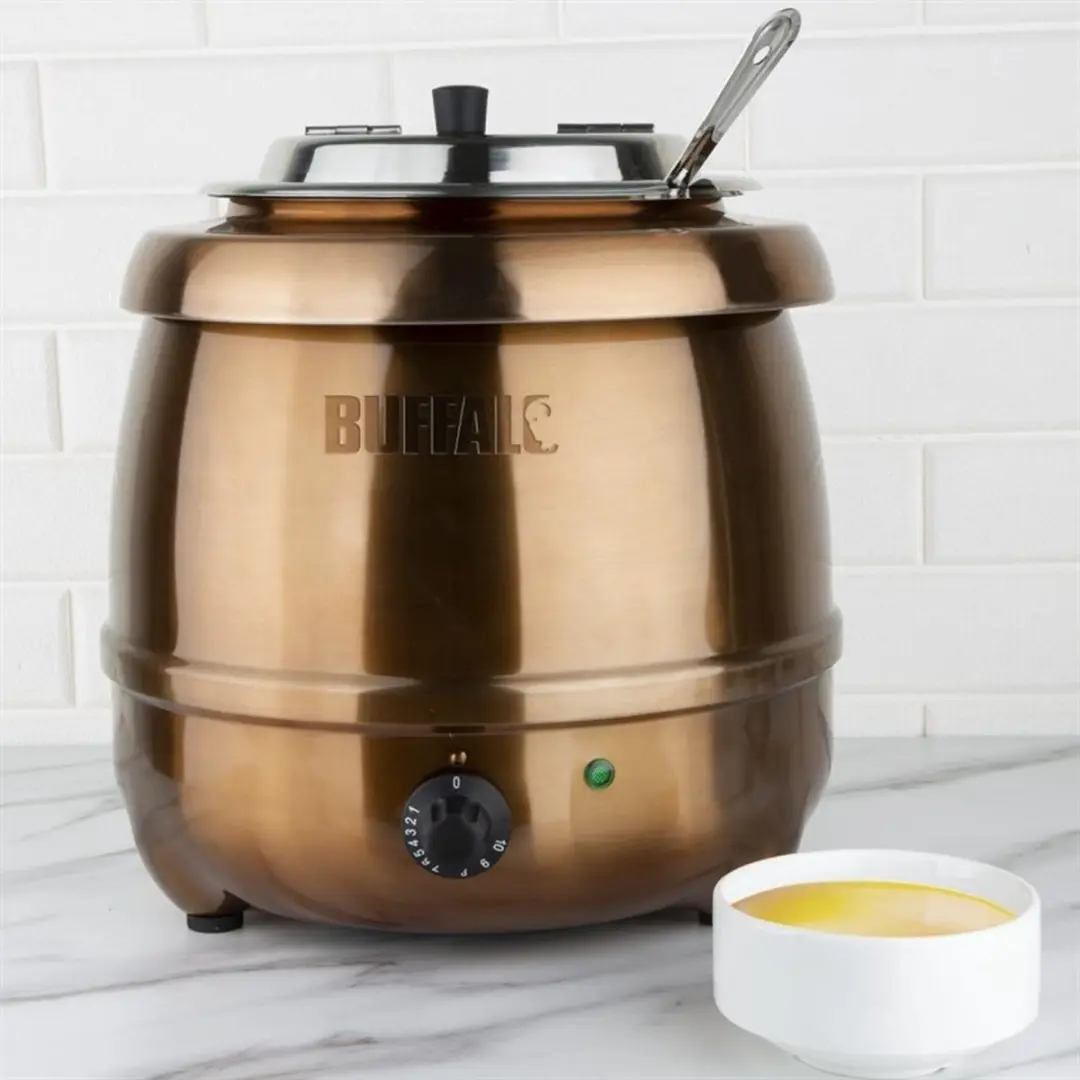 Buffalo Soepketel 10L - Koper