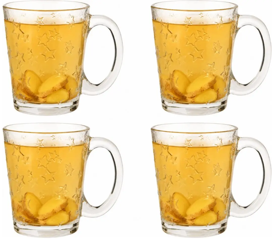 Excellent Houseware Theeglazen Star 300ml