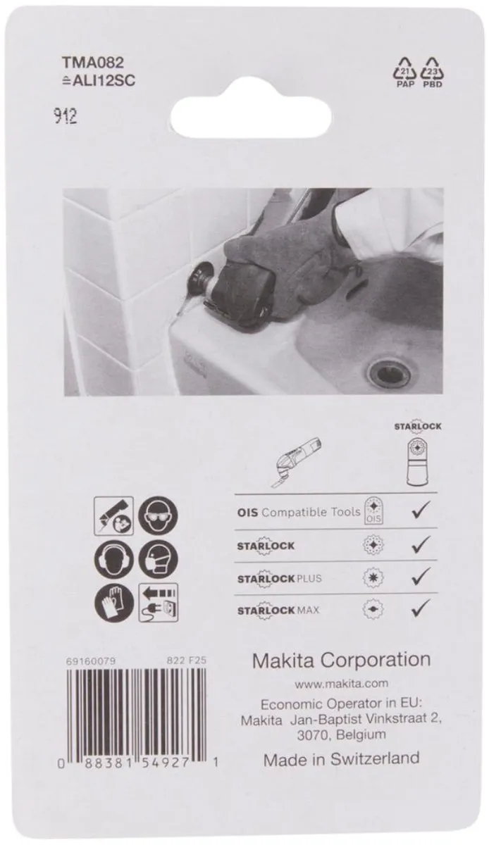 Makita TMA082 Universele Vloerzaag - Oscillerend