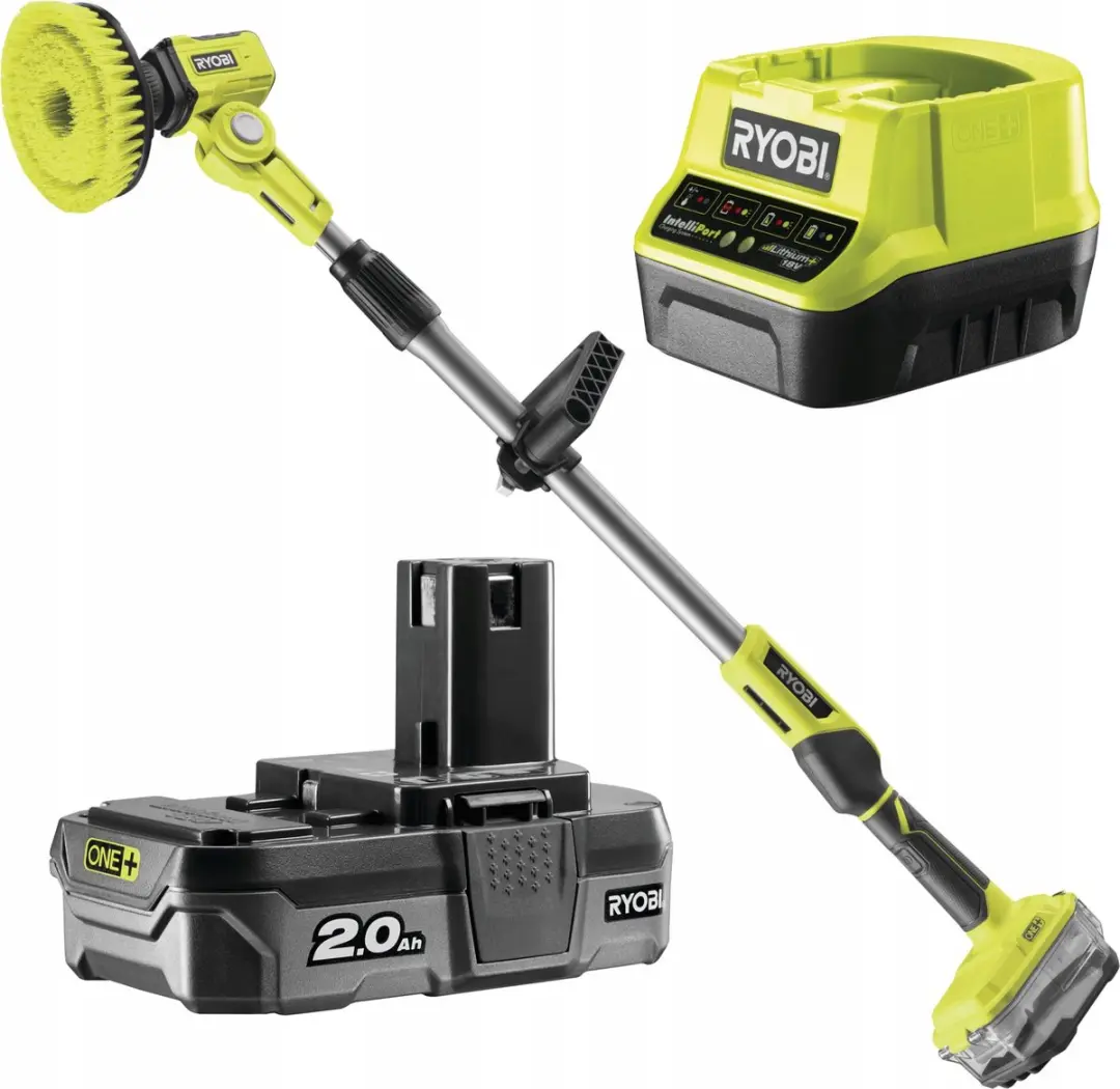 Ryobi R18TPS One+ Telescopische Power Schrobber