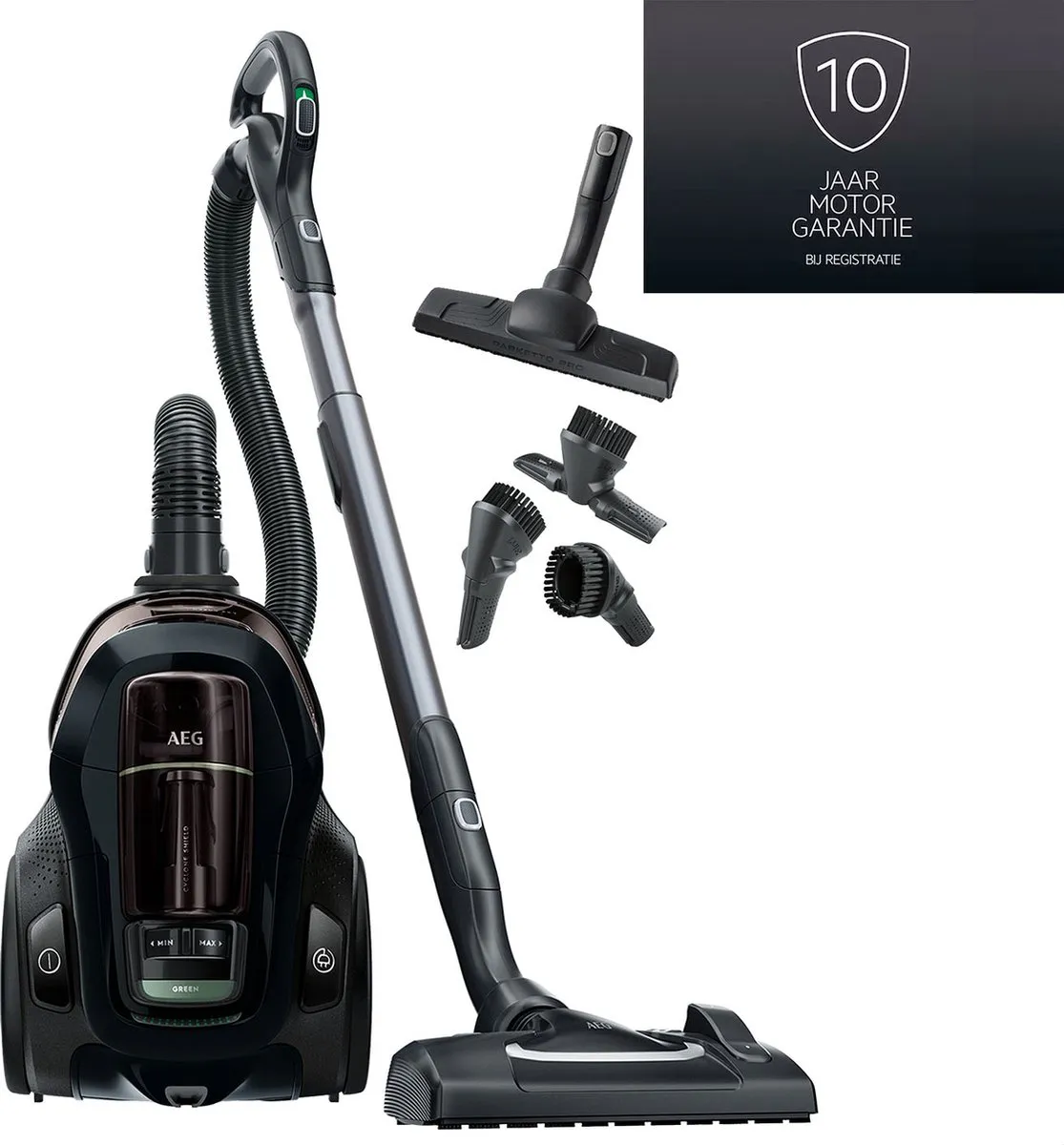 AEG LX9-3-ÖKO Stofzuiger - 650W - 1.6L Zwart