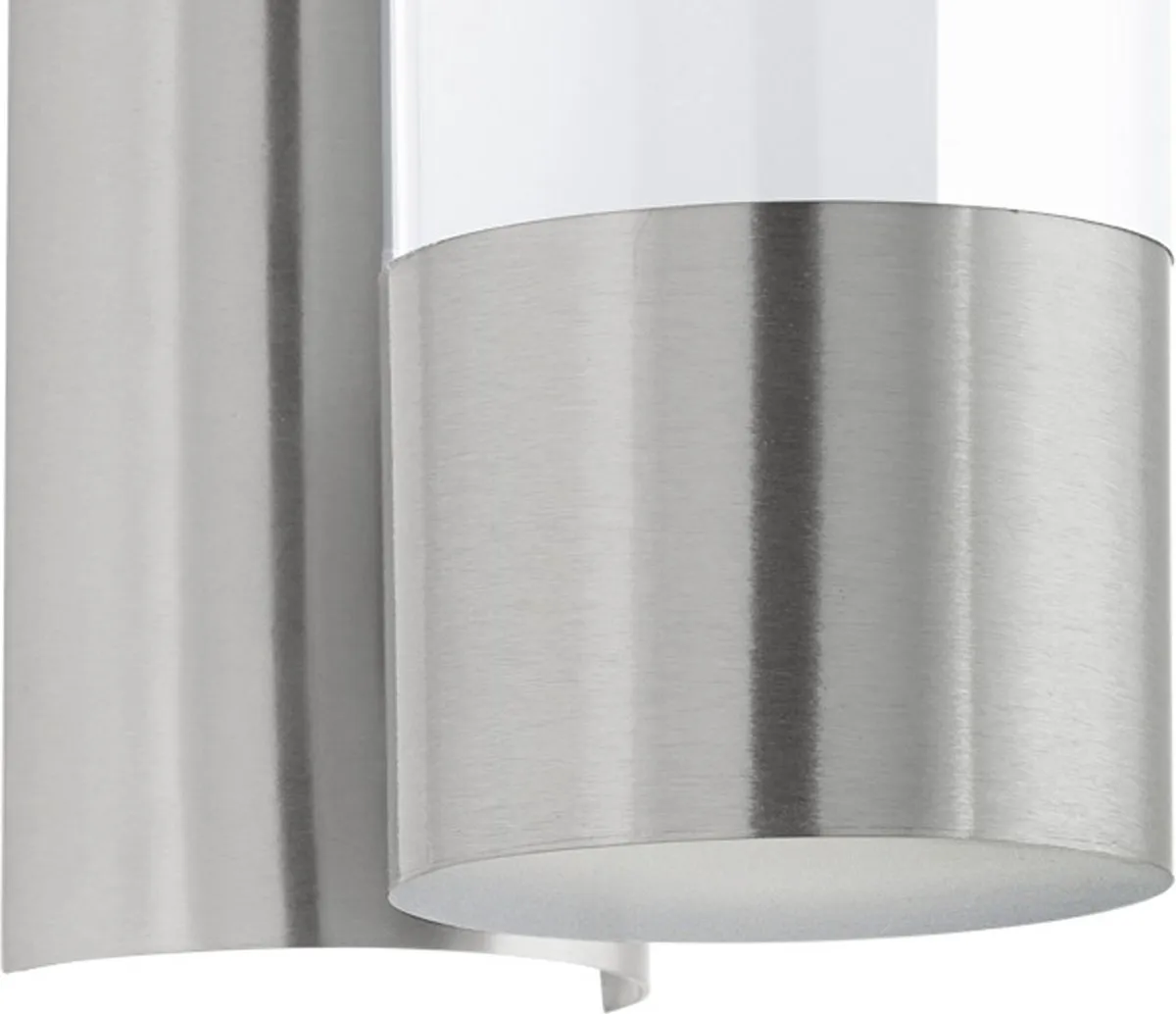 Eglo RobLEDo Wandlamp 2 Lichtpunten - RVS - IP44